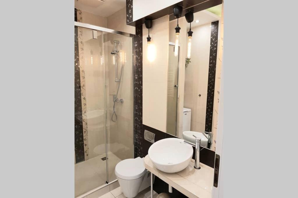 Cozy Modern Studio Green Apartment In Old Town Krasków Exterior foto