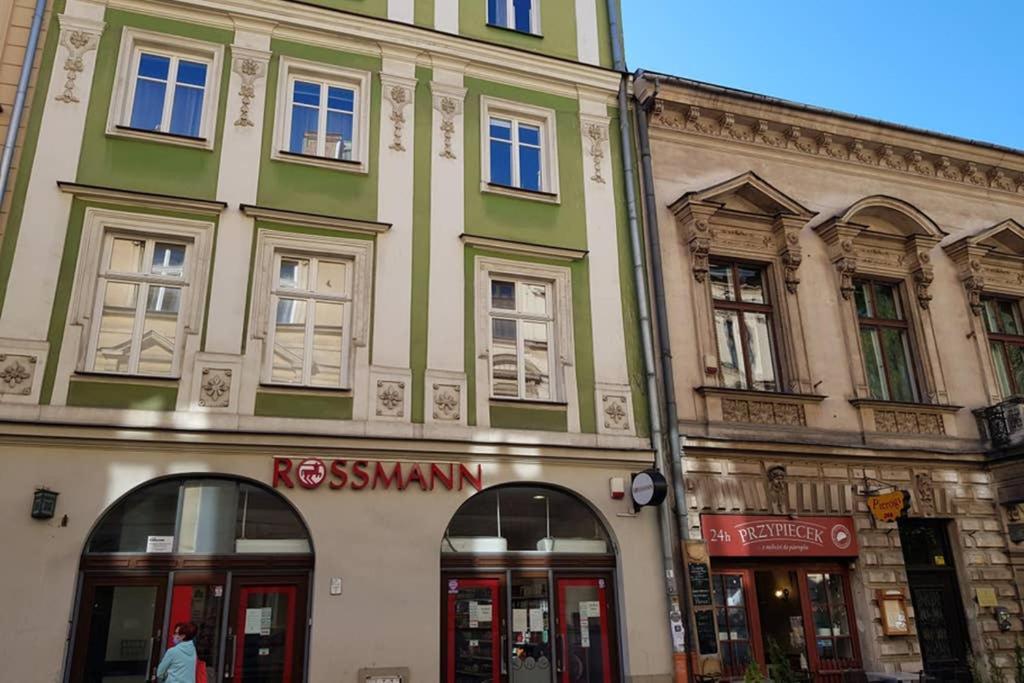 Cozy Modern Studio Green Apartment In Old Town Krasków Exterior foto