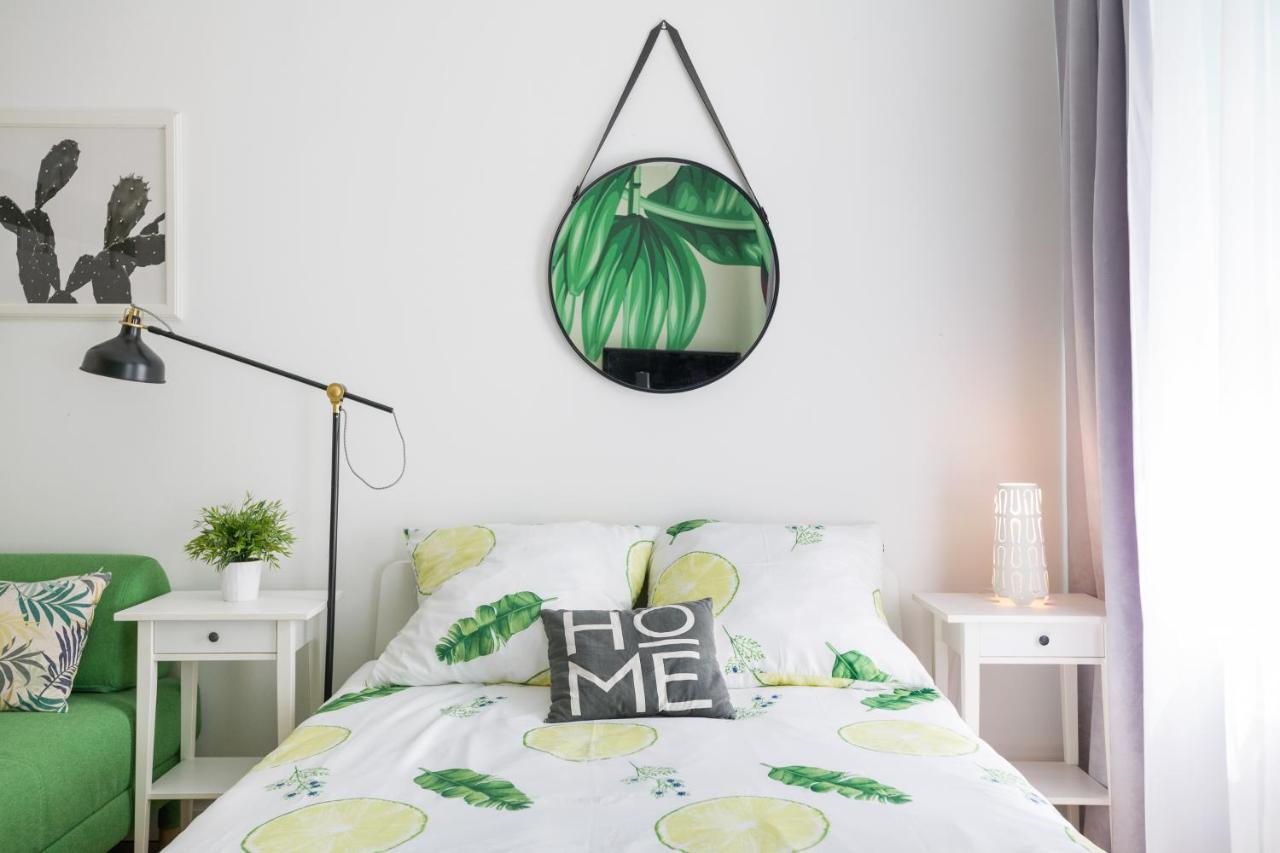 Cozy Modern Studio Green Apartment In Old Town Krasków Exterior foto